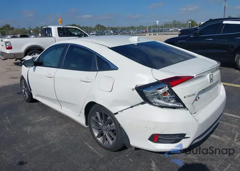 2020 Honda Civic Ex from USA, damaged, VIN 19XFC1F36LE006051